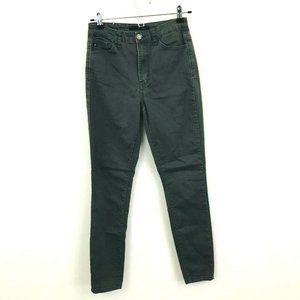 Kancan Olive Green High Rise Skinny Jeans 25